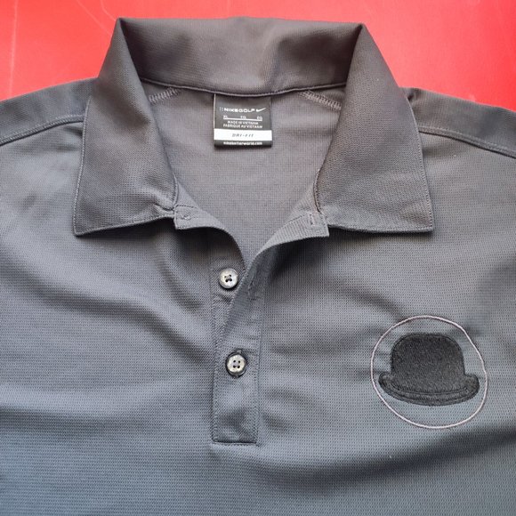 Nike Golf 1/4 button down polo shirt grey men's size XL - Picture 2 of 5